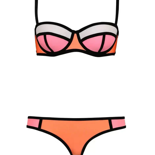 🌞 Summer New Convertible Strapless Bikini 👙