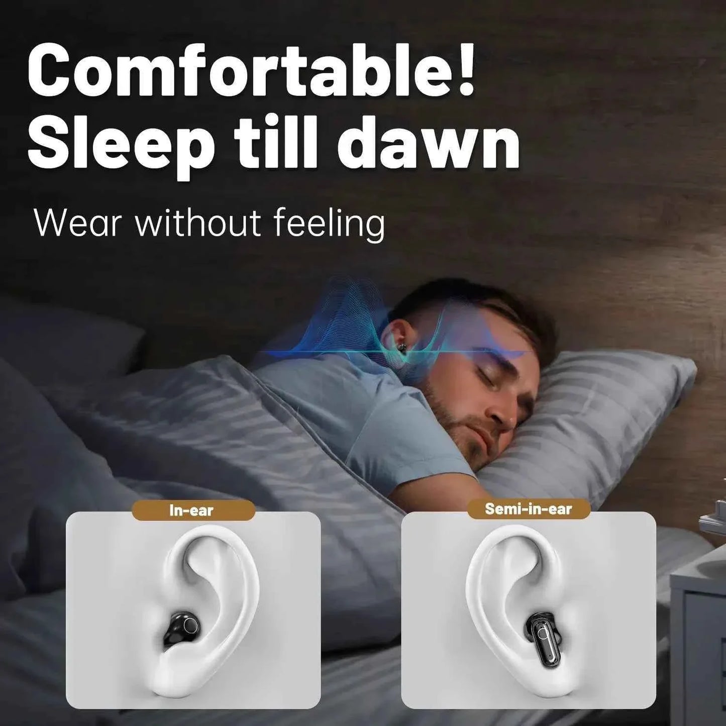 🎧 Mini Invisible Bluetooth Earbuds🎧