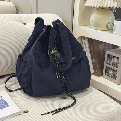 Large-Capacity Drawstring Convertible Tote Backpack👜