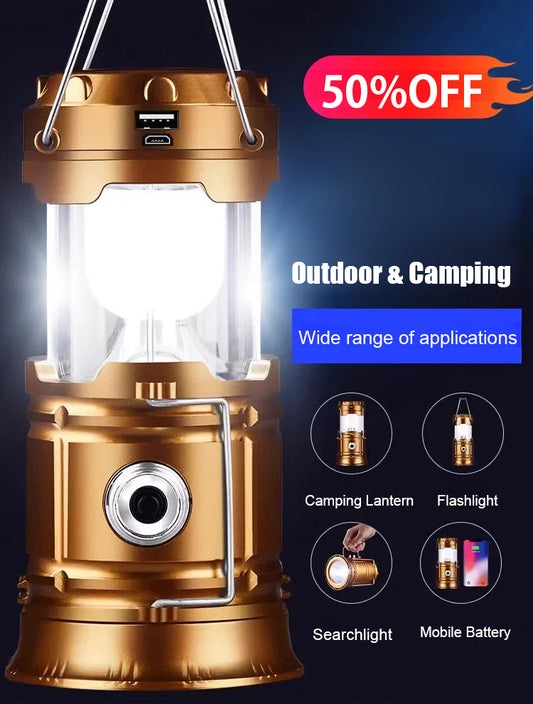 A must-have for emergency situations at home, waterproof multifunctional solar light