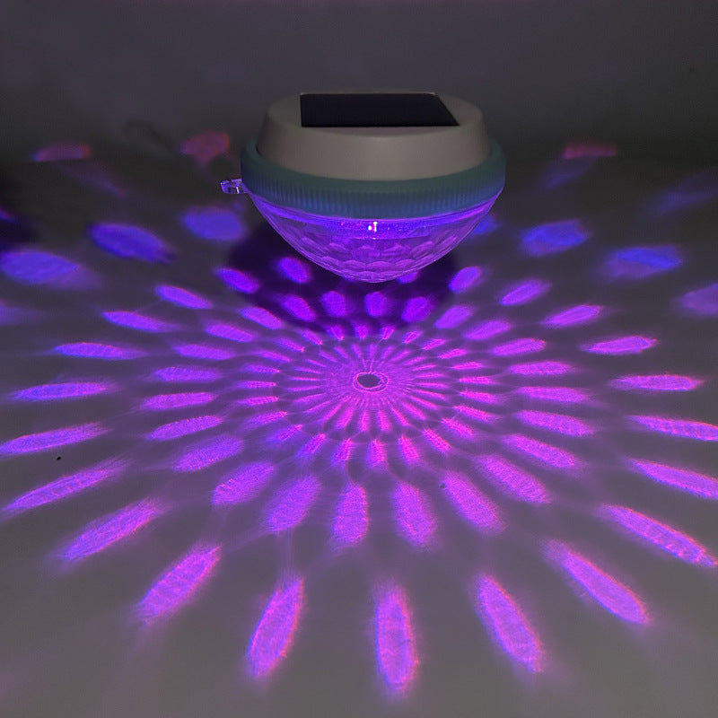 【0 Electricity Cost Aurora Pool】Solar Floating Light