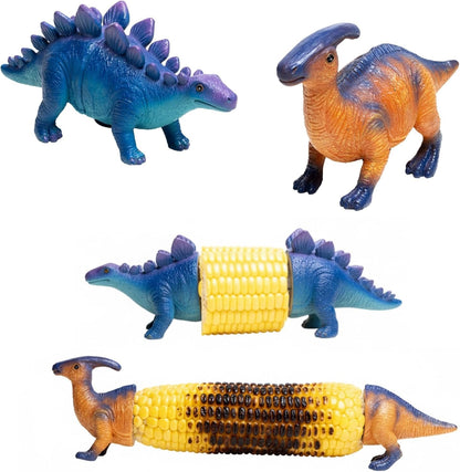 🔥Last Day Promotion🦖 Dino Bite Corn Holders™ 🌽Turn Ordinary Corn Into The Most Fun Thing On The Table🧒