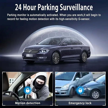 🎁🎁LETZTER TAG 49% RABATT🔥Vollansicht-Auto-Dashcam-System