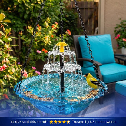 🎁50% OFF Summer Discount  |  ☀️Solar Bird Bath Fountain⛲️