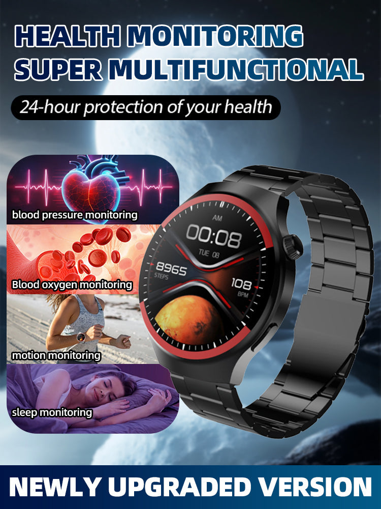 ✨Direct from factory🔥Smart touch screen watch, 24-hour health monitoring, battery life up to 10 days