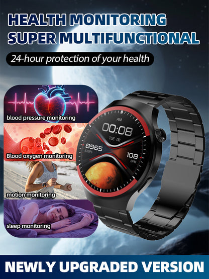 ✨Direct from factory🔥Smart touch screen watch, 24-hour health monitoring, battery life up to 10 days