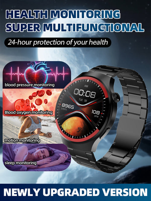 ✨Direct from factory🔥Smart touch screen watch, 24-hour health monitoring, battery life up to 10 days