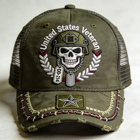 Last Day 49% OFF🔥DD-214 United States Veteran Cap – Embroidered Edition
