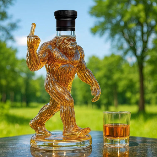 🔥2026 Limited Edition| Funny Bigfoot Glass Bottle🦧