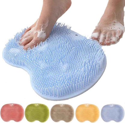 🏆#1 Bestselling🏆Shower Foot Scrubber Mat with Non-Slip Suction Cups