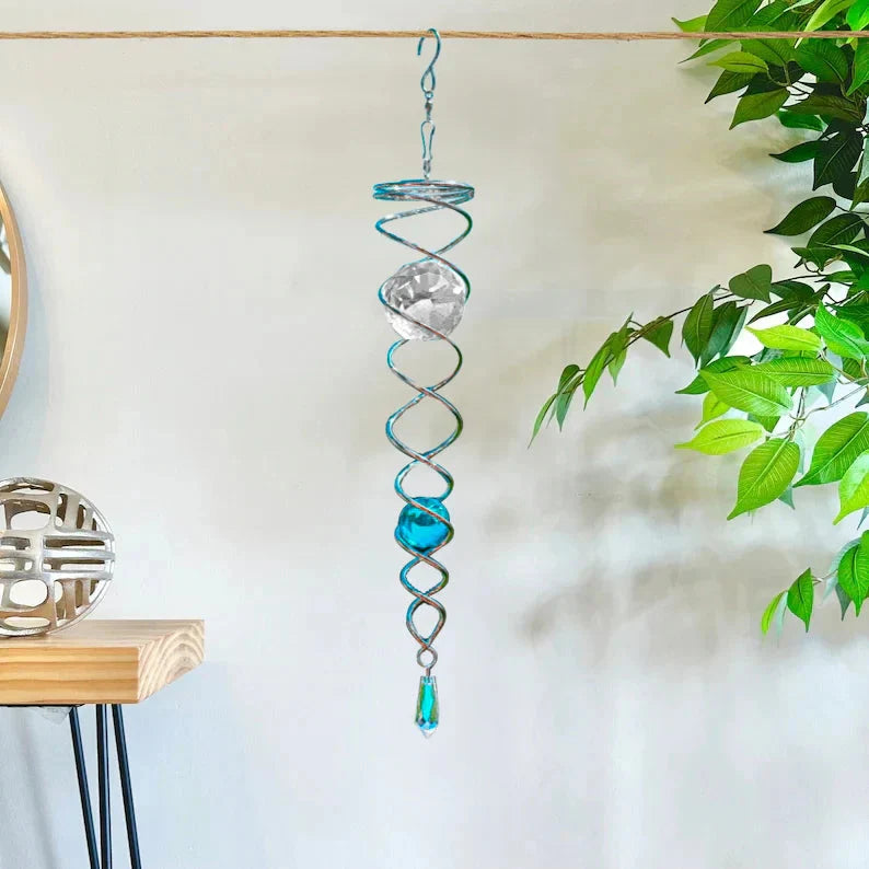 🔥 Last Day Sale Price |✨ Sacred Journey Spiral Crystal (12 inches Length)