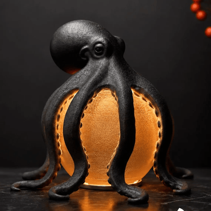 🐙 Octopus Ocean Decor Table Lamp – Coastal Ambient Lighting & Artistic Home Décor