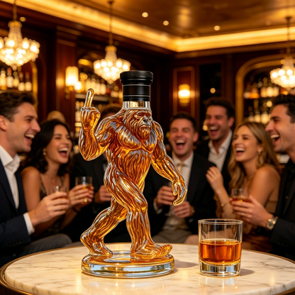 🔥2026 Limited Edition| Funny Bigfoot Glass Bottle🦧