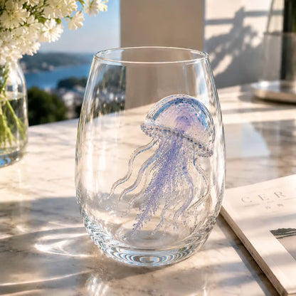 🌊 3D Ocean Animal Glass – Sculptural Marine Life Drinkware