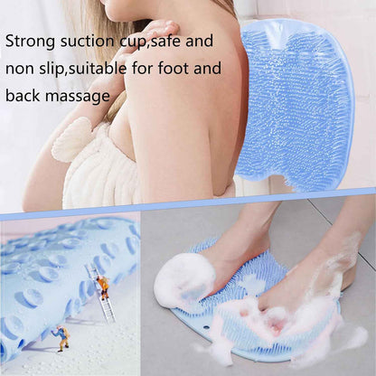 🏆#1 Bestselling🏆Shower Foot Scrubber Mat with Non-Slip Suction Cups