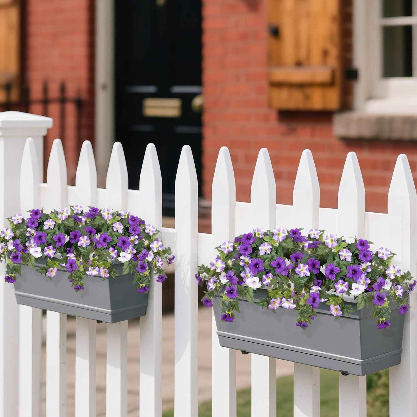 🌺🌷Artificial Fake Petunia Flowersfor Outdoor Decoration ✨(2Pcs)
