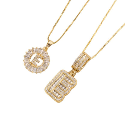 2 Pack Initial Letter Pendant Necklaces-Best Gift for Your Mom💝