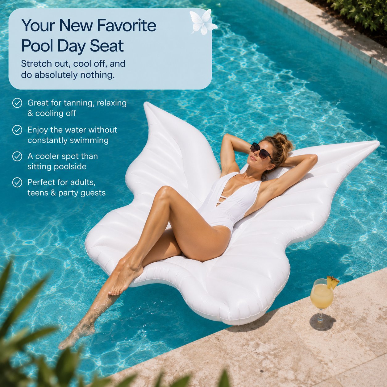 🦋Butterfly Wing Pool Float 🔥FREE SHIPPING🔥