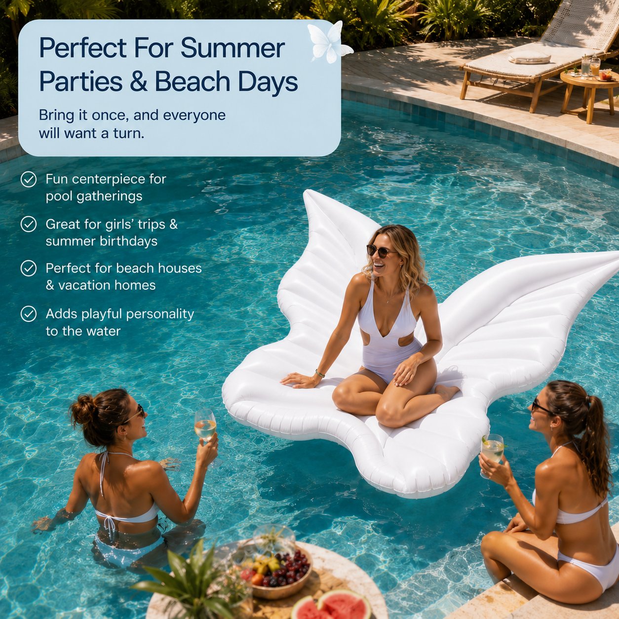 🦋Butterfly Wing Pool Float 🔥FREE SHIPPING🔥