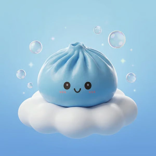 Rare Glitter Dumpling Squishy