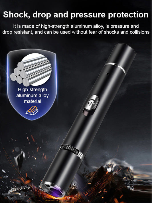 ⚡ High-intensity precision light tool 🔦✨ Designed for long-distance pointing, outdoor signaling, and professional applications, delivering a strong, focused beam with long-lasting rechargeable power 🔋🌌