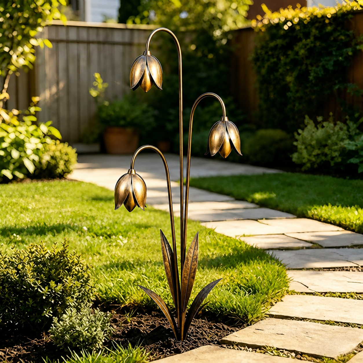 🔔 Bezaubernde Maiglöckchen-Gartenstecker – Verleihen Sie Ihrem Außenbereich Charme und eine sanfte Melodie