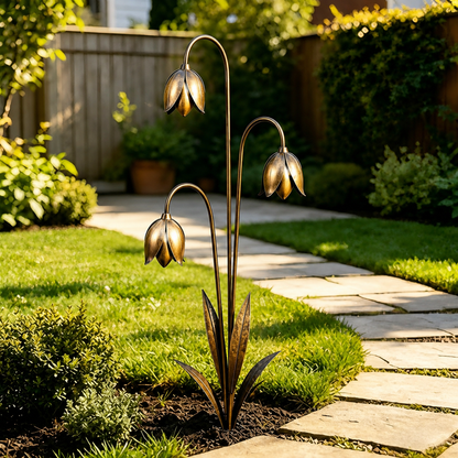 🔔 Bezaubernde Maiglöckchen-Gartenstecker – Verleihen Sie Ihrem Außenbereich Charme und eine sanfte Melodie
