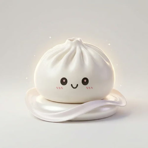 Rare Glitter Dumpling Squishy