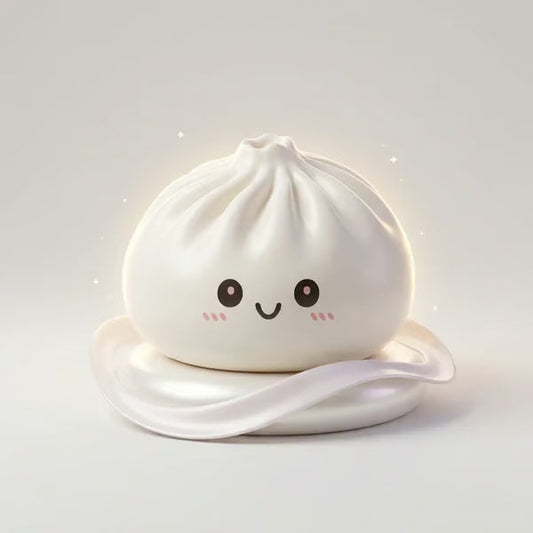 Rare Glitter Dumpling Squishy