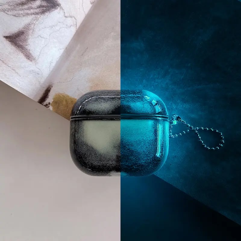 🏆️Flash Sale🎇50% OFF💫Luminous Quicksand AirPod Case for AirPods 1/2/3/4/Pro 2/3 🌟- Shock Absorbing and Protective✨️