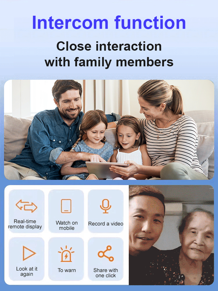 【Hot Seller】Upgraded, ultra-invisible, cordless camera with 4K Ultra HD and dual WiFi remote viewing💞