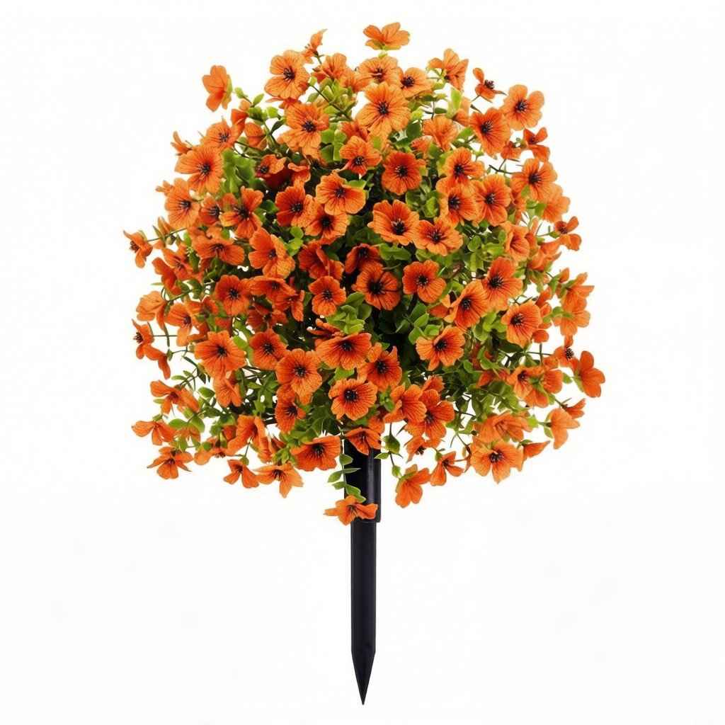 💐Never Fade Beauty!🪷 🔥UV & Waterproof Artificial Flower Decor ✅