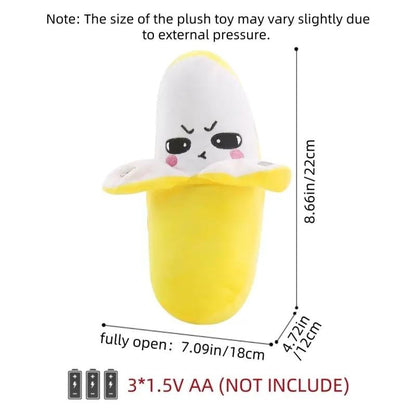 🔥Last Day 49% OFF - 💖Interactive Music Plush Toy Set🍌🍓🥕