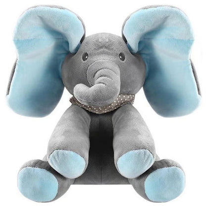 Interactive Peek-A-Boo Elephant Plush – Sings & Flaps Its Ears