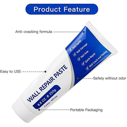 🎁Final 51% OFF🎁Quick, durable✨Drywall Patch Repair Kit- Covers cracks and stains💪