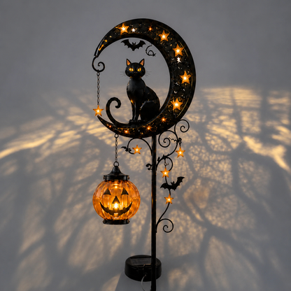 🔥50% OFF TODAY🔥 Solar Halloween Garden Stake Light 🎃👻 Spooky Outdoor Yard Decor for Garden, Porch & Pathway