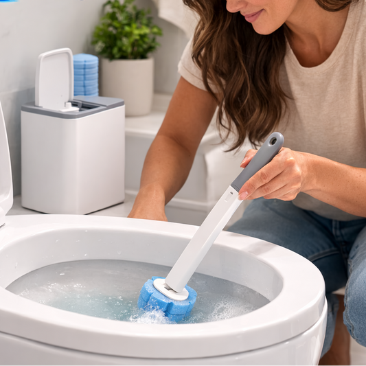 🔥Limited 50% OFF| Disposable toilet brush with refills💩🚽