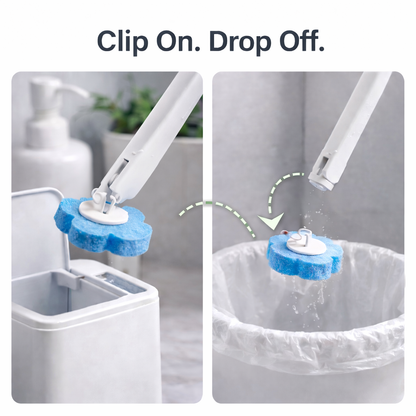 🔥Limited 50% OFF| Disposable toilet brush with refills💩🚽