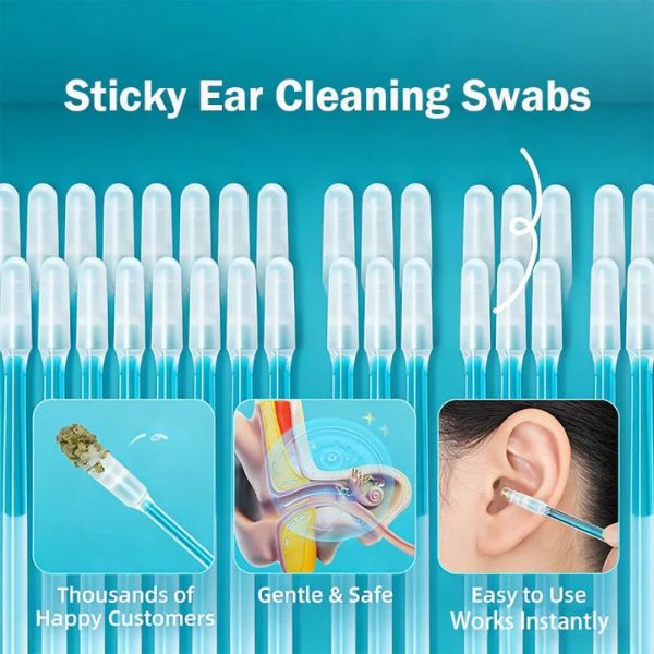 🏆️Flash Sale| Cleaning Sticks – 🧒Gentle, Visible Ear Care👂️