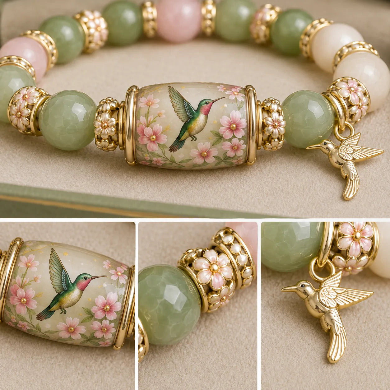 🌿 Love, Peace & Spring Blessings 💖 | 2026 Limited Edition Bracelet - With Gift Box