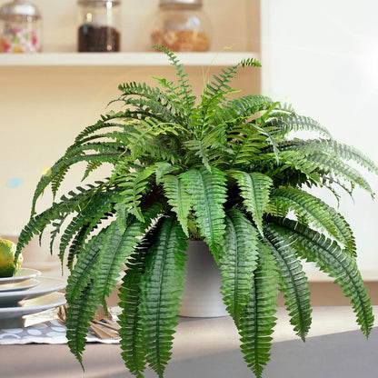 🏆Flash Sale⚡ 50K+ SOLD!🔥🌱 UV-Resistant Lifelike Artificial Boston Fern