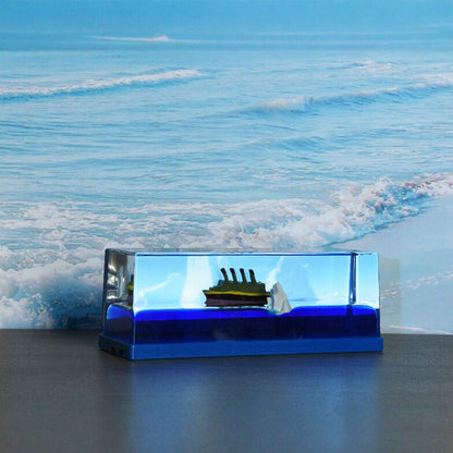 🎅Christmas Sales🎉Floating Liquid Ship Ornament
