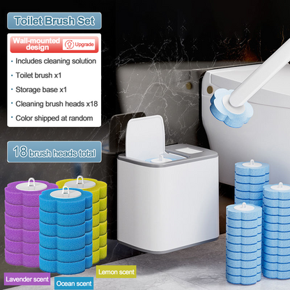 🔥Limited 50% OFF| Disposable toilet brush with refills💩🚽
