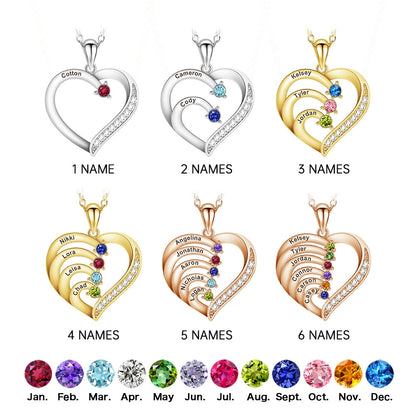 Personalized Mother's Day Necklace with Birthstone Jewelry🎁
