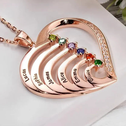 Personalized Mother's Day Necklace with Birthstone Jewelry🎁