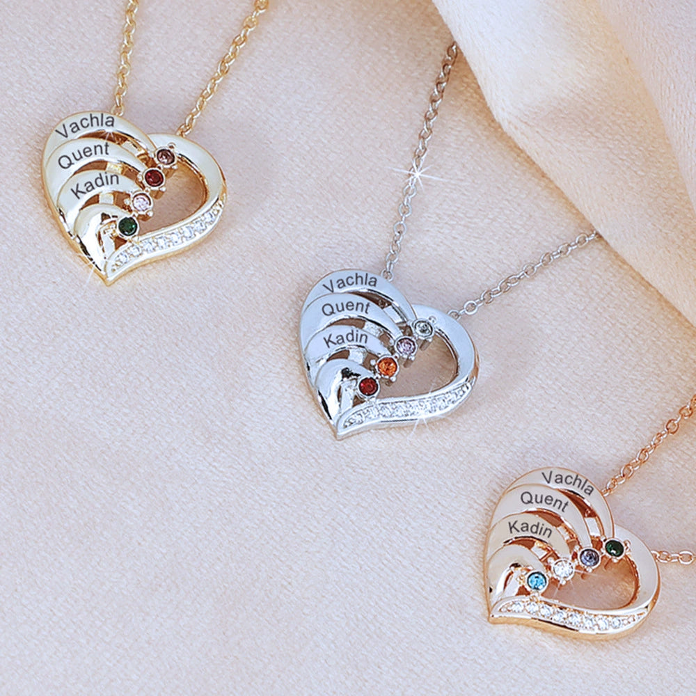 Personalized Mother's Day Necklace with Birthstone Jewelry🎁