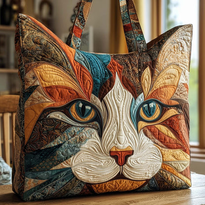 🔥 2026 Best Seller - Catitude Quilted Tote Bag