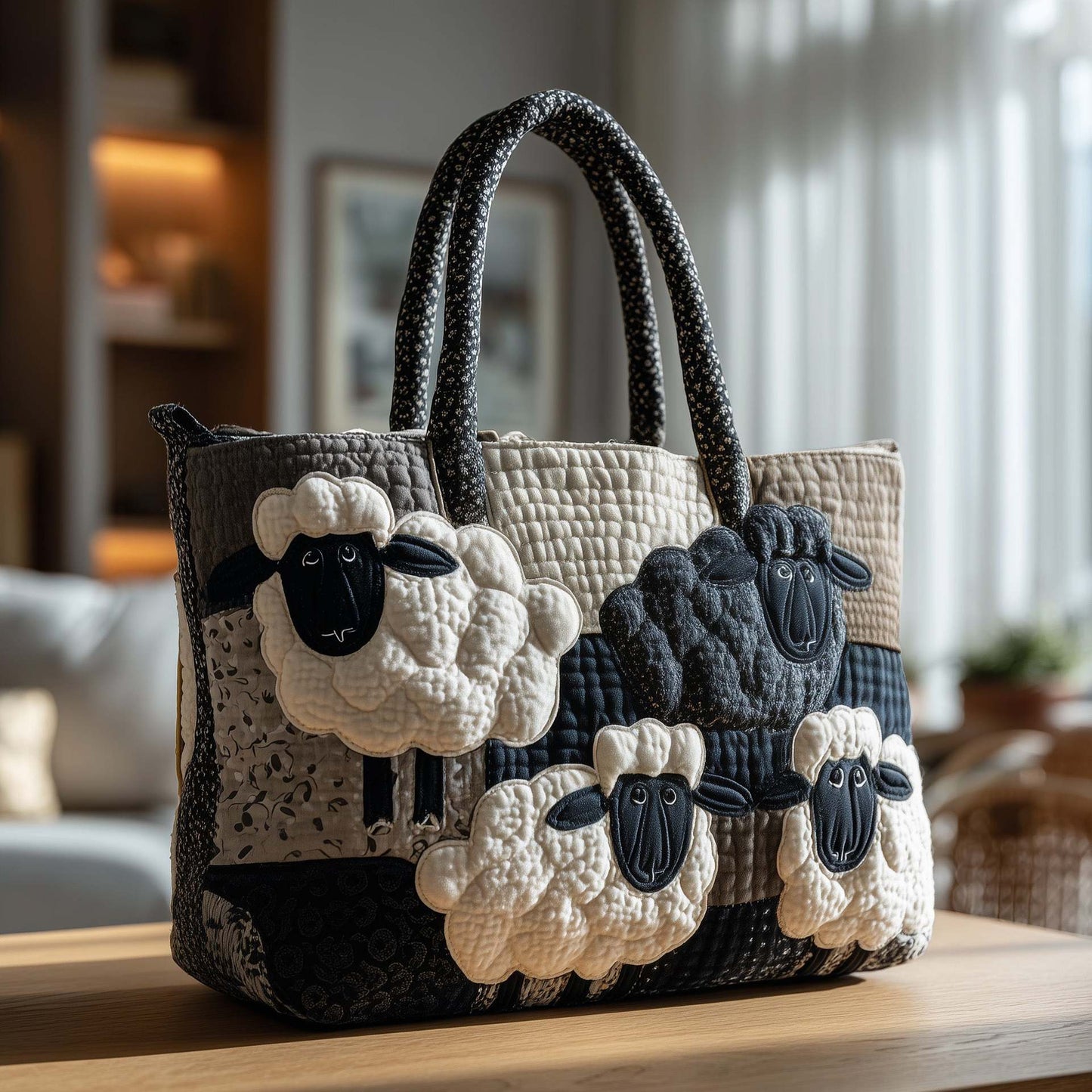 🔥 2026 Best Seller - Catitude Quilted Tote Bag