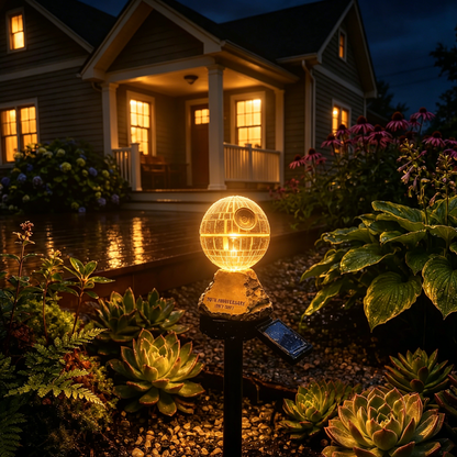 🔥 TODAY 52% OFF🌌Turn Your Backyard Into a Sci-Fi Wonderland — 🌠Sci-Fi Starship Solar Garden Light