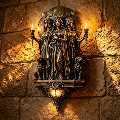 Last Day 50% OFF | ✝️St. Michael Guardian Angel Wall Light✨️ - Meaningful Décor With A Warm Glow